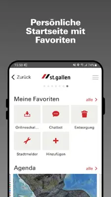 Stadt St.Gallen android App screenshot 0